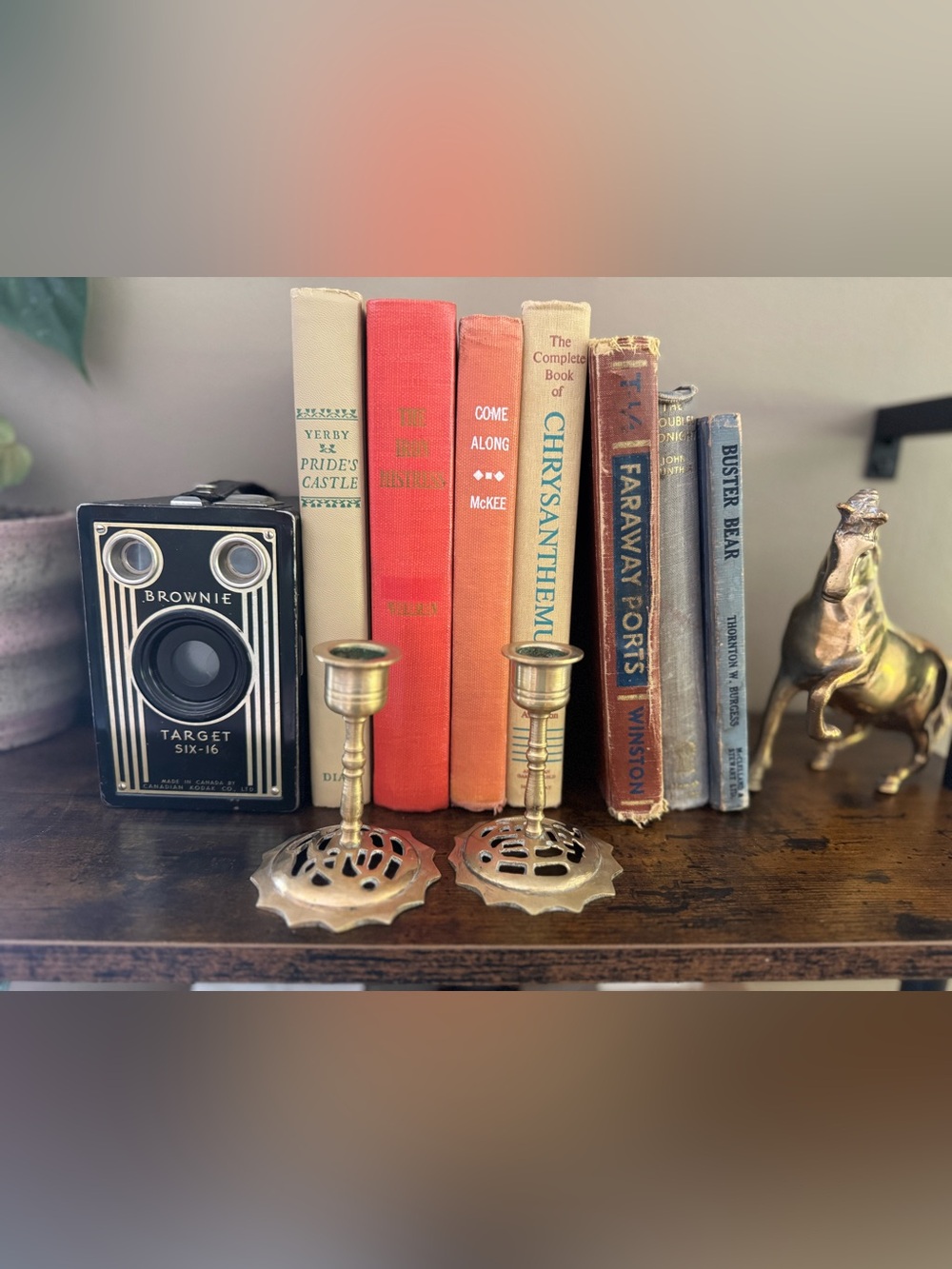 ✨Vintage Pair Brass Candle Stick Holders✨ Tapered Candle Stick